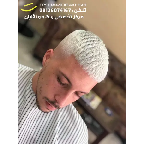 رنگ مو یخی