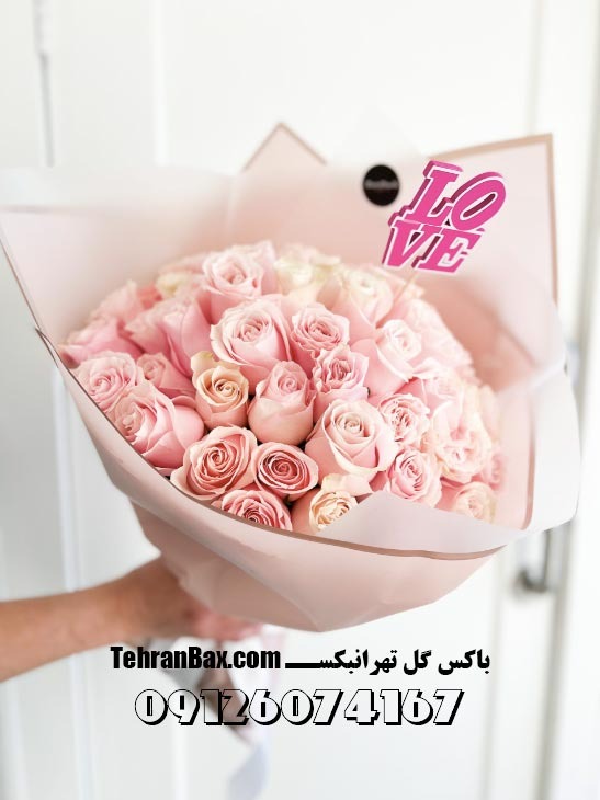 خرید باکس گل رز در تهران