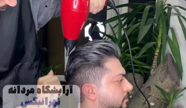 مش کردن موی مردانه در تهران