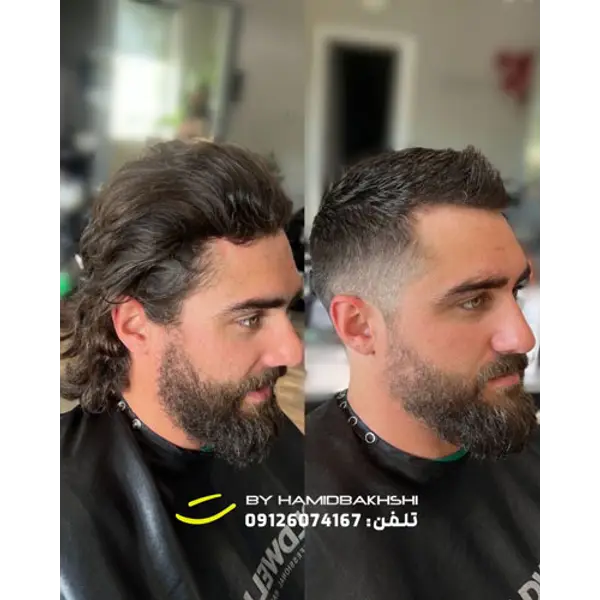 کوتاهی مو بلند آقایان