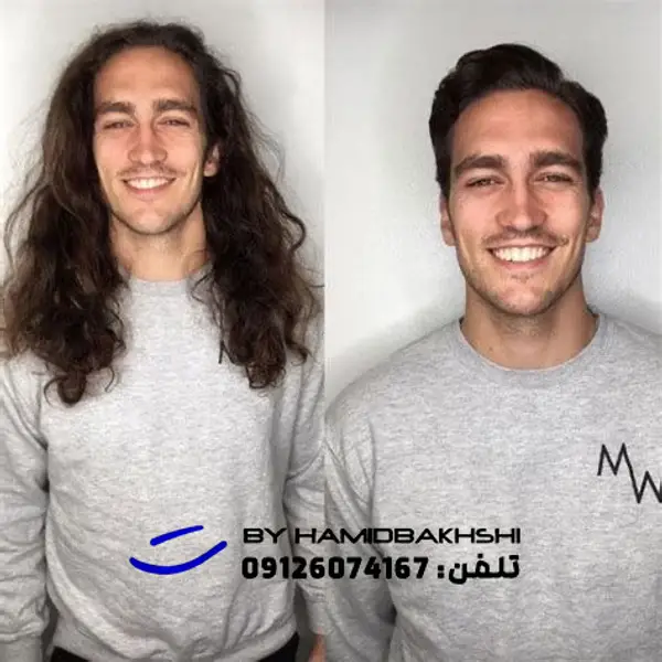 کوتاهی مو بلند مردانه