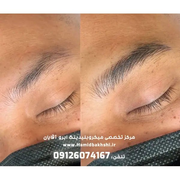 پر کردن جاهای خالی ابرو مردانه